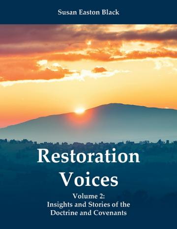 The cover of "Restoration Voices, Vol. 2" by Susan Easton Black